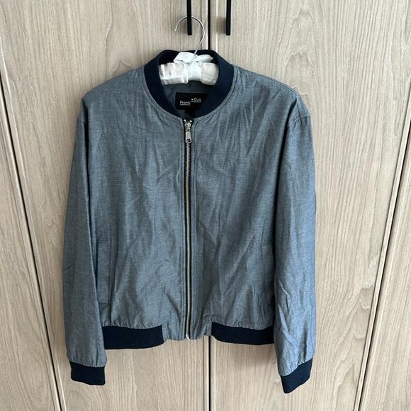 Frank + Oak Chambray Bomber - Picture 1 of 4